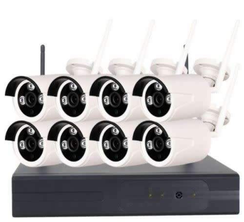 8Channel  Wireless Wifi CCTV System