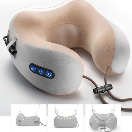 U-SHAPED NECK MASSAGE PILLOW