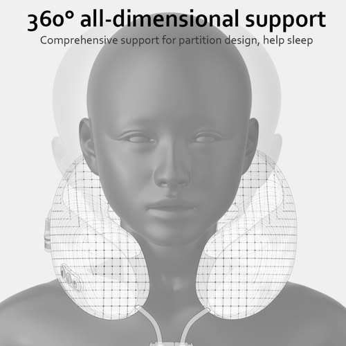 U-SHAPED NECK MASSAGE PILLOW