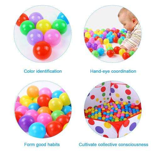 50-Piece High Pressure Paradise Balls for Kids Ball Pit Pool