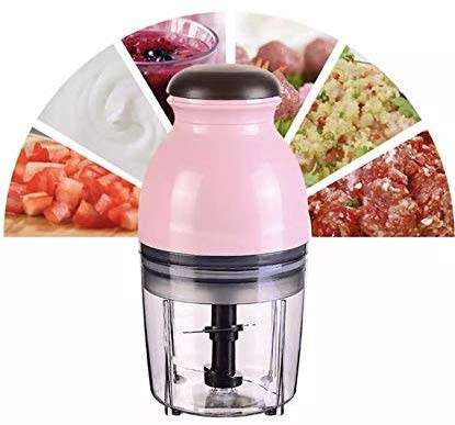 Multifunctional 4 Power Blade Press Blender Chop Dice Crush Grind Food Processor Capsule Cutter