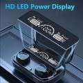 M10 TWS Wireless Bluetooth Earphone 2000mAh Power Bank True Wireless Headphones