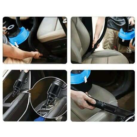 12V Portable Handheld Car Wet Dry Canister Vacuum Cleaner
