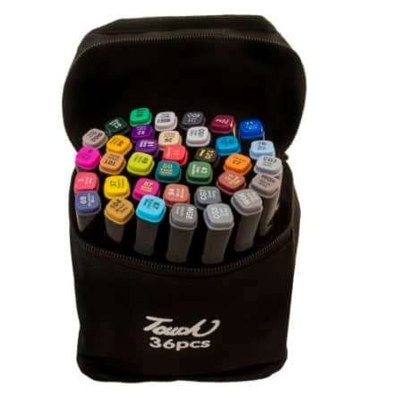 36 Colour Double Head Permanent colour Markers