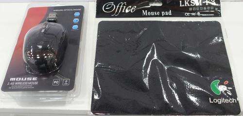 2.4G Wireless MOUSE , WITH MOUSE PAD AS A GIFT