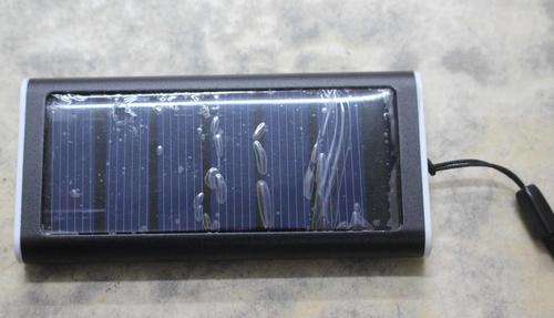 portable solar charger 2600MAH  POWER BANK