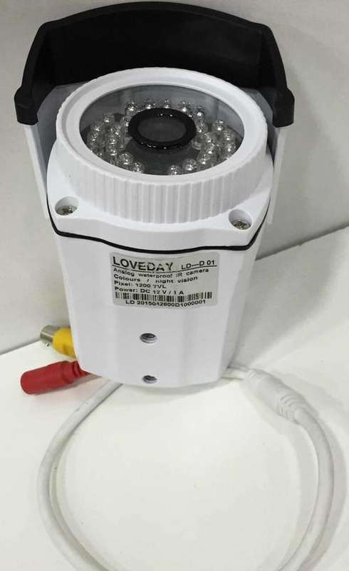 1200TVL 3.6mm lens day/night IR waterproof  CCTV  camera  fashion style!!! with one bracket !