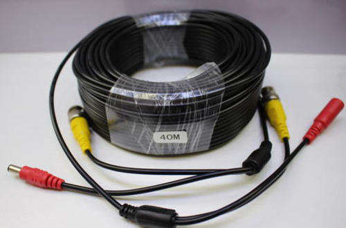 40m CCTV CAMERA CABLE ( POWER AND VIDEO CONNECTOR)