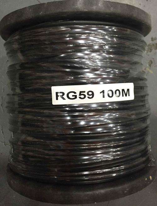 100m IN ROLL RG59 CCTV camera cable ( power and video ) Good quality!!