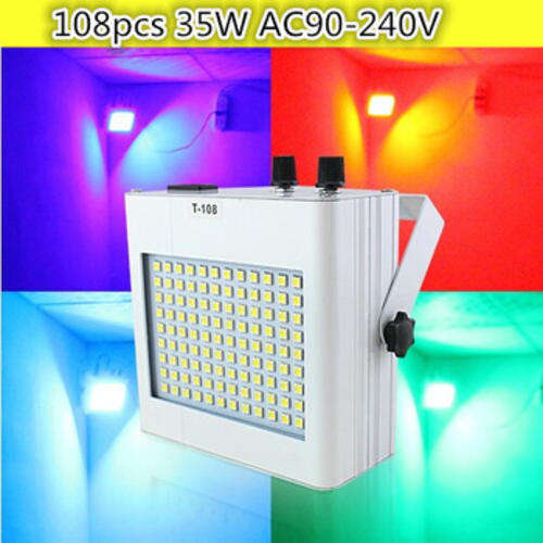 LED strobe lights 108pcs SMD 5050 DJ Disco Party KTV disco Strobe Light