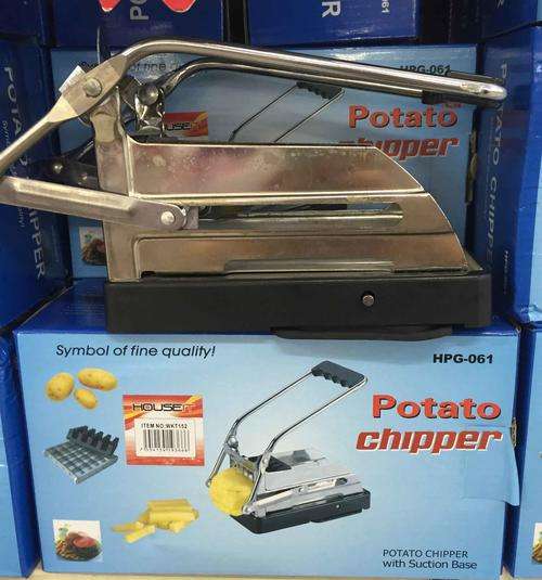 Stainless steel   POTATO CHIPPER