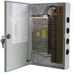 12V /20A 18 channel CCTV POWER SUPPLY BOX