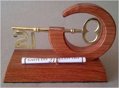 21st key on a stand