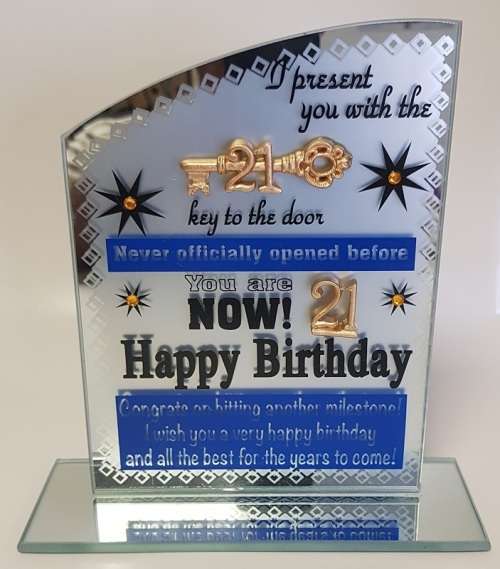21st KEY and TROPHY