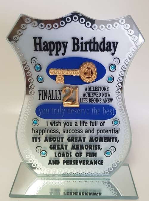 21st KEY and TROPHY