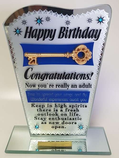 21st KEY and TROPHY
