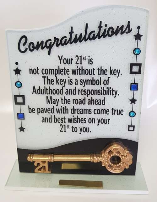 21st KEY and TROPHY