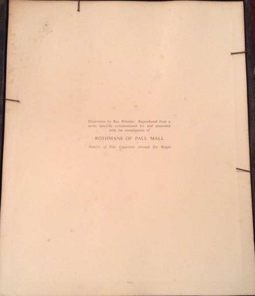 Rothmans of Pall Mall Cigarettes Print