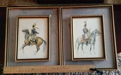Hussars Kingdom of Sweden AND Trumpeter Royal guard France