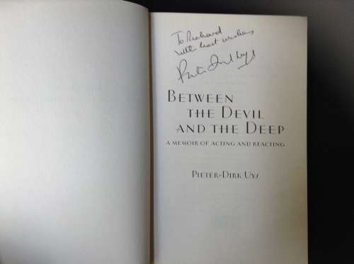 SIGNED copy - Between The Devil and The Deer, Pieter Dirk Uys, First Edition, SIGNED copy