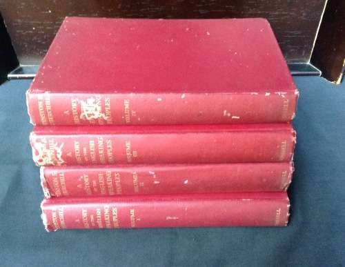 History of the English Speaking People, by Winston Churchill, First Edition, 4 volumes