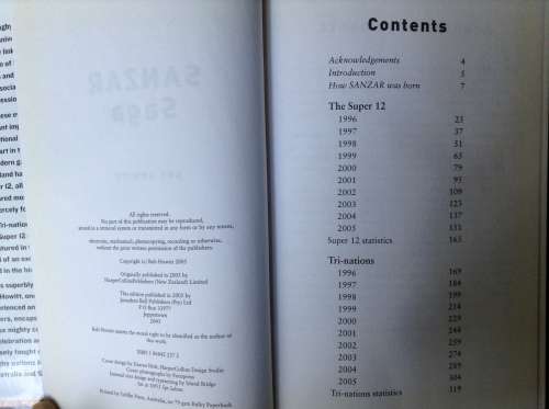 RUGBY Sanzar Saga RUGBY Ten Years of the Super 12