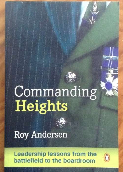 Commanding Heights by Roy Anderson, First Edition, SIGNED copy