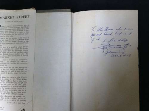 Market Street by Arthur Markowitz, First Edition, SIGNED