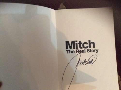 Signed Rugby Mitch - The Real Story Rugby
