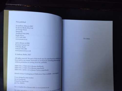 Cyril Ramaphosa by Anthony Butler, First Edition