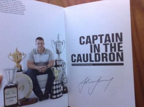 Victor Matfield and Captain in the Cauldron, First Editions, Signed, SET OF 2 books for R495