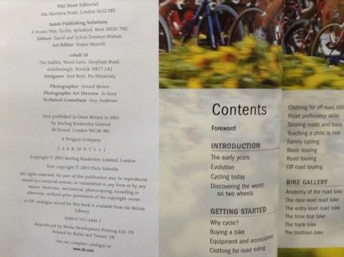 Complete Bike Book by Chris Sidewells forward by Chris Boardman