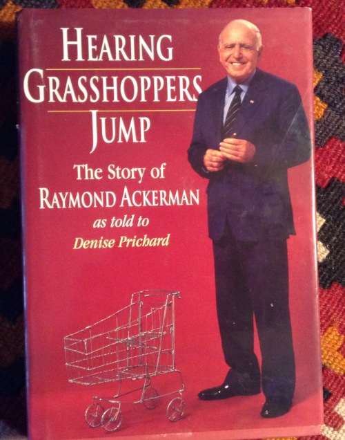Hearing Grasshoppers Jump by Denise Prichard, Signed Copy, First Edition  The Story of Raymond Acker