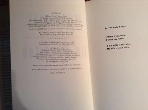Wilderness, The Lost Writings of Jim Morrison, First Edition