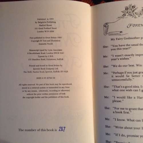 From My Window by Jeannette Norett, Signed copy, First Edition