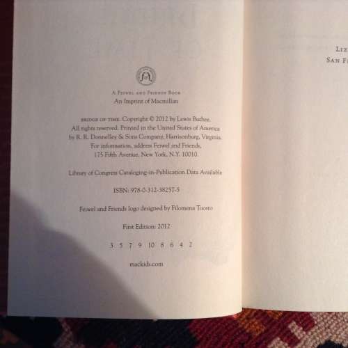 Bridge of Time by Lewis  Buzbee , First Edition