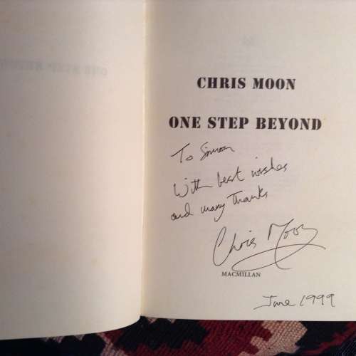 One Step Beyond, Wedloop Teen Die Wind, Signed copies, First Edition, 2 signed books