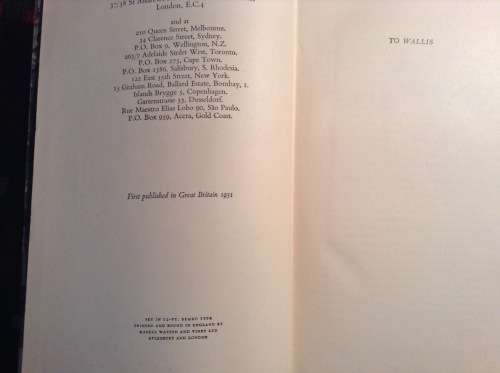 Edward, A king's Story, 1951 The memoirs of H.R.H. Duke of Windsor K.G.
