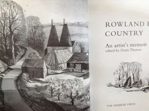 Rowland Hilder Country, an artist memoir by Denis Thomas, First Edition