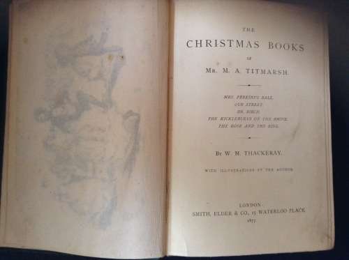 The Christmas Books, J.M. Thackeray 1877