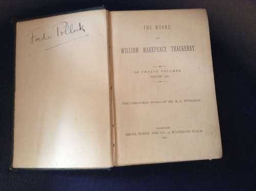 The Christmas Books, J.M. Thackeray 1877