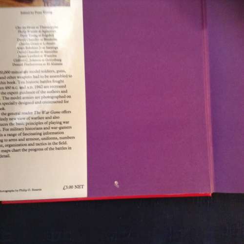 The War Game by Michael Leitch, First Edition