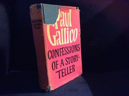 Paul Gallico Confessions of a Story Writer 1961(rare) &Flower for Mrs Harris 1958.TWO First Editions