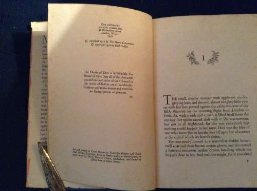 Paul Gallico Confessions of a Story Writer 1961(rare) &Flower for Mrs Harris 1958.TWO First Editions