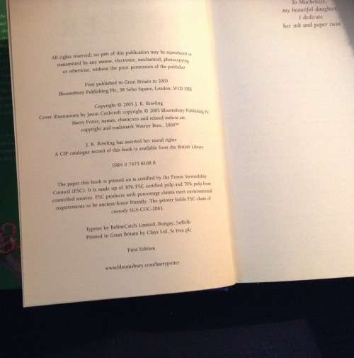 Harry Potter and the Half-Blood Prince by J.K Rowling