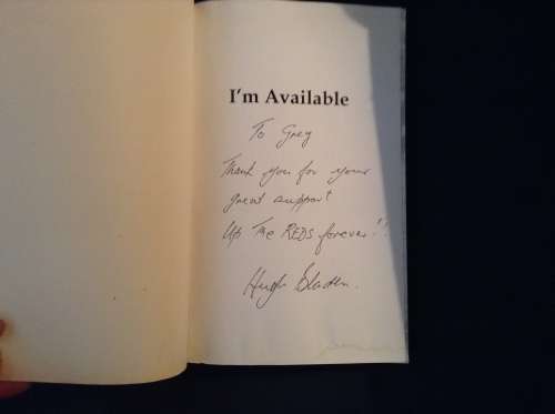 Hugh Bladen A Rugby Memoir, First Edition, Signed  copy