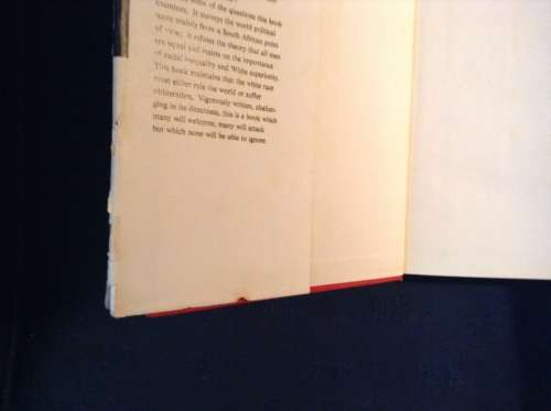 White Man, Think Again, First Edition, by A. Jacob, hardcover  1965