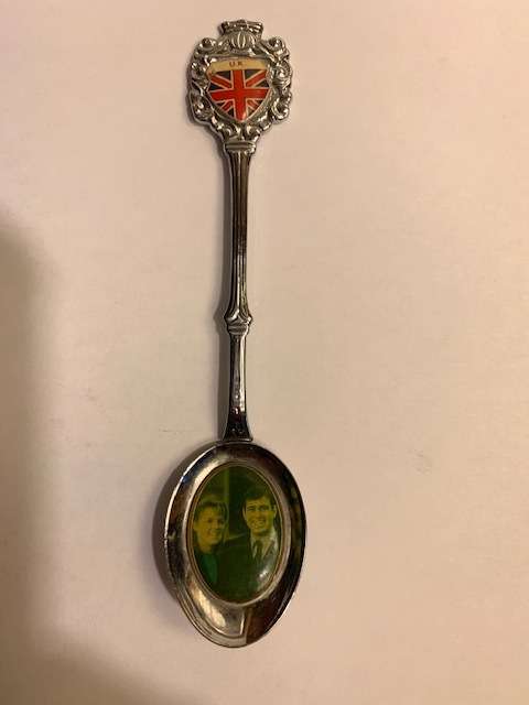 Spoon collectors! Silver plate, Prince Andrew and Sarah Ferguson Royal engagement.