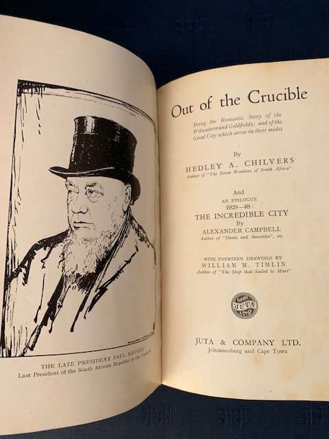 Out of the Crucible by Hedley A. Chilvers 1948
