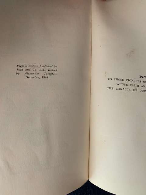 Out of the Crucible by Hedley A. Chilvers 1948